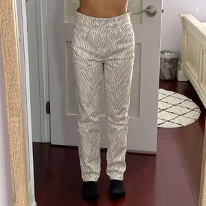 Express patterned jeans